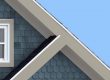 Close up view of roof and exterior shingles designed for the California coast