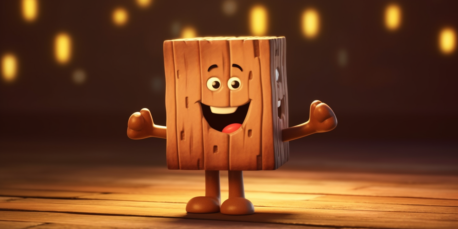 Cartoon Deck Laughing