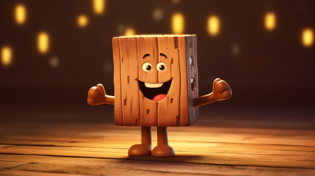 Cartoon Deck Laughing