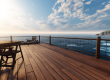 timbertech deck overlooking the ocean