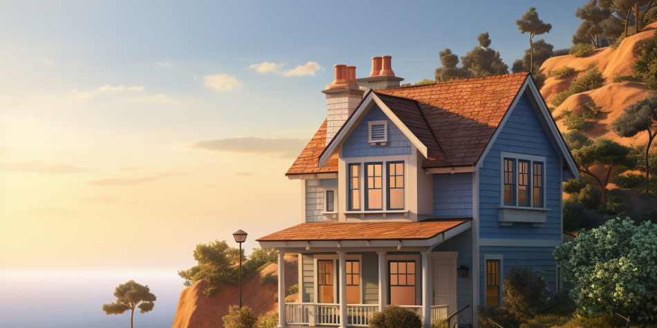 rogalltech_realistic_disney_pixar_style_photo_of_a_house_with_h_15155fd1-3c64-415b-ab3c-ffcbdb8246af house over looking a bluff