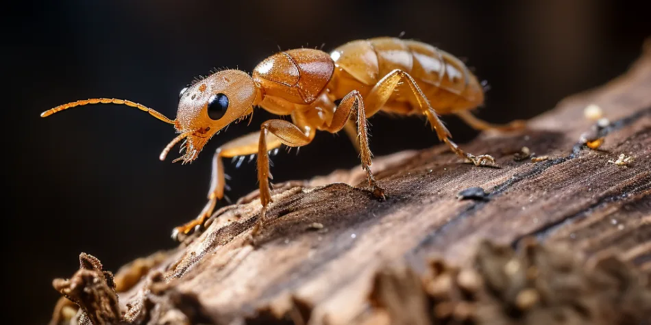 rogalltech_subterrainean_termite_walking_on_wood_920bd80f-be1e-4049-9e38-c00a8017a86a termite