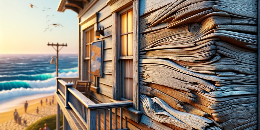 house with cedar siding at the beach
