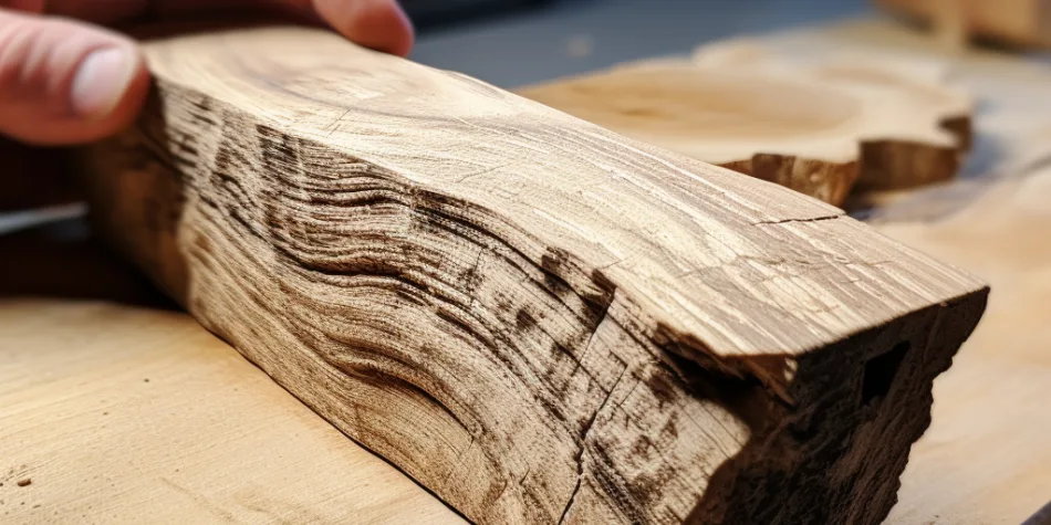 rogalltech_a_2_inch_by_4_inch_piece_of_lumber_that_is_warping_a_87eb1458-d04f-454b-9a7a-dfbf6ef4fa03 wood damage