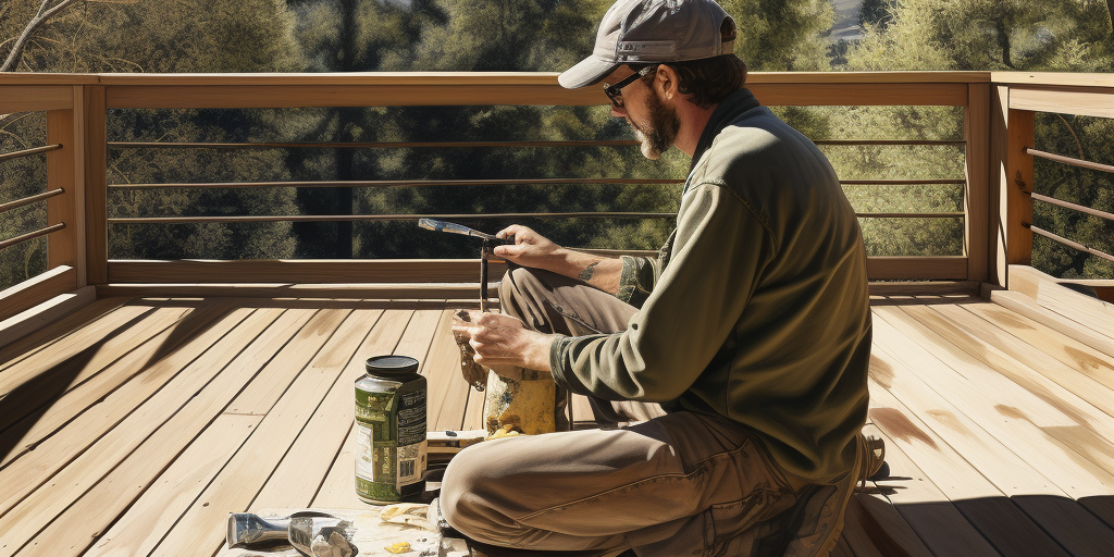 rogalltech_A_photorealistic_image_of_a_man_painting_a_large_woo_e7c1a588-d521-4ece-b211-fb9e28f8e94c