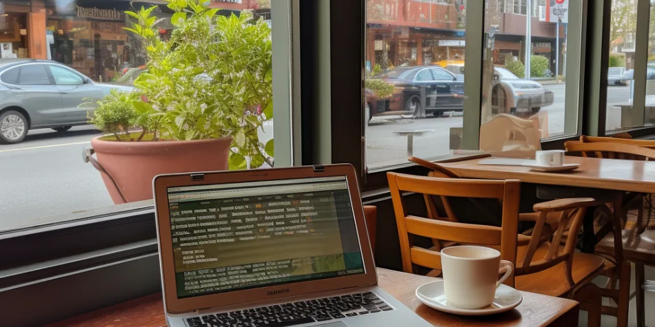 rogalltech_photo_of_a_computer_in_a_coffee_shop_773b0bf7-b2c4-4982-90e6-f063a0e873f7 google search